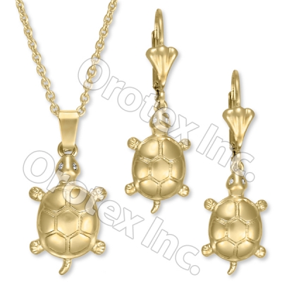 GLS 003 Gold Layered CZ Set